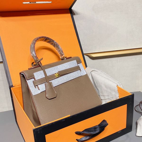 

18/25/28cm women designer bags luxury handbag crossbody shop bags ladies handbags quality hand messenger bag cowhide genuine leathe purse ri