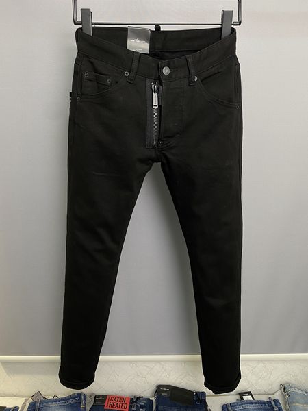 

italian fashion european and american men's casual jeans, high-grade washing, pure hand grinding, quality optimization la9829, Blue