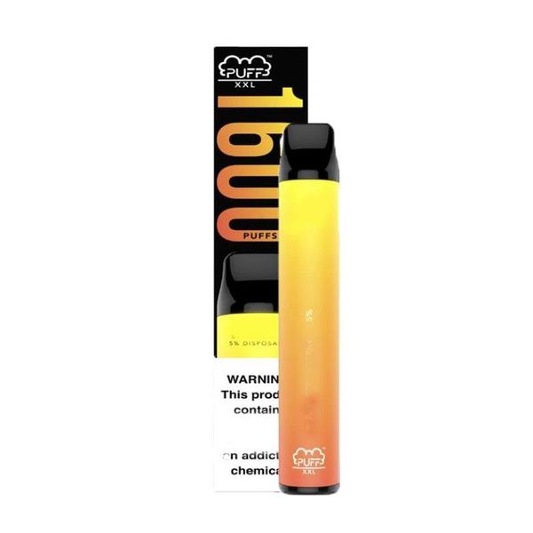 

1600+ puff xxl puff 10 colors vape bar system stick all in one pre-filled vape pen puffs disposable ecigs puff plus cipxa
