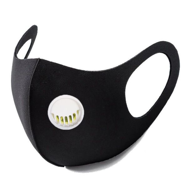 

design washable reusable face mask anti dust fashion mouth cover pm2.5 mask with valve dustproof sponge masks