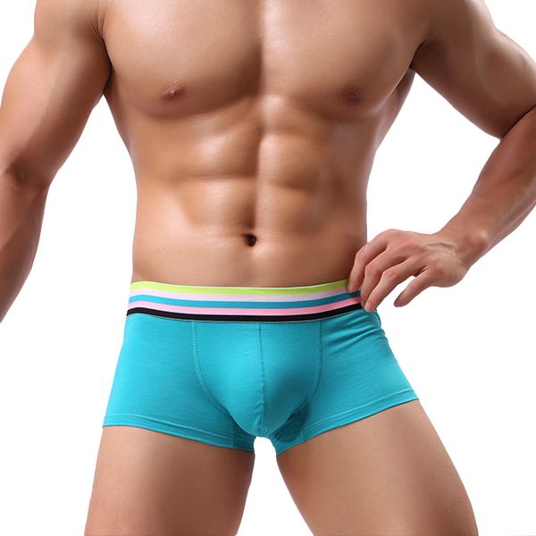 

underwear cotton mens men underpants panties men's u convex breathable boxers male boxer shorts calzoncillos, Black;white