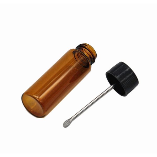 

colorful snuff bottle snorter box pill storage powder glass store spoon portable multiple uses jlltae sport777