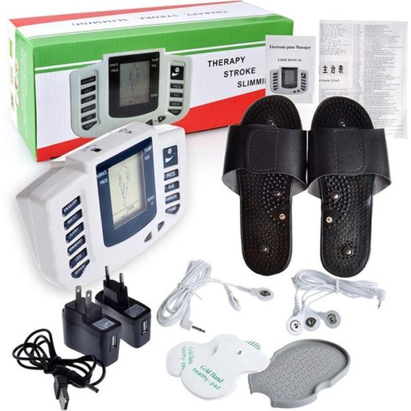 

electric massagers pulse body slimming massage instrument digital acupuncture therapy massager muscle relax stimulator physiotherapy apparat
