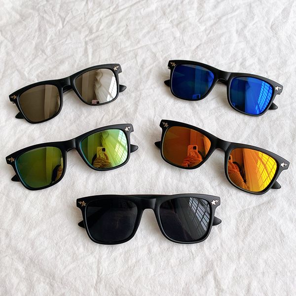 

boys and girls sun glasses children's black sunglasses personality fashion korean version uv protection