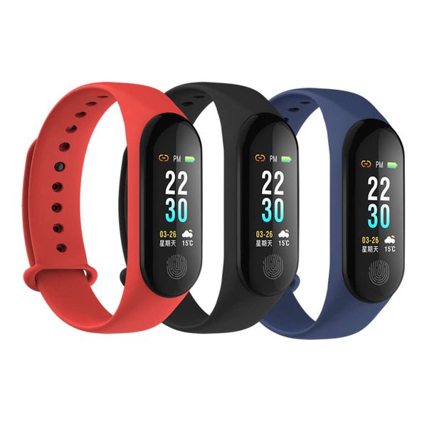 

new m3 plus multi exercise blood prsure wristband heart rate monitor v xiao / mi band 3 intelligent