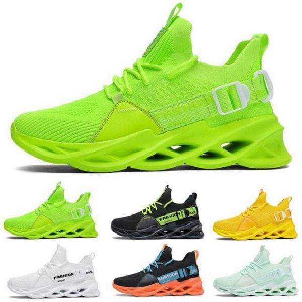 

style215 39-46 fashion breathable mens womens running shoes triple black white green shoe outdoor men women designer sneakers sport trainers
