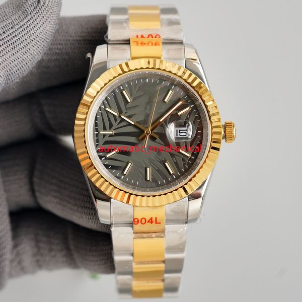 

multiple styles mens watch 41mm 126334 stainless steel automatic mechanical 904l sapphire luxury wristwatches ar254, Slivery;brown