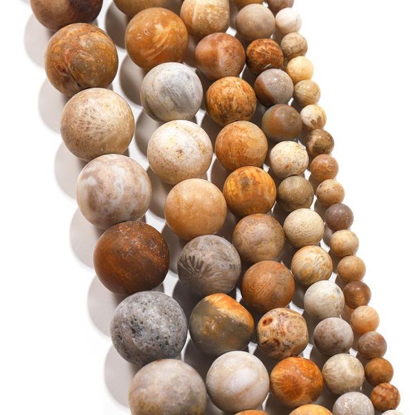 

1strand lot 4 6 8 10mm matte chrysanthemum natural stone round loose spacer beads for diy bracelet jewelry makings supplies h bbyihm