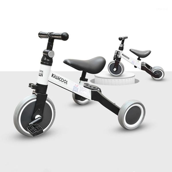 

bikes 3 in 1 kids tricycle + bike baby walker child push toddler learn to ride bicycle on toy boy girl xmas gift1
