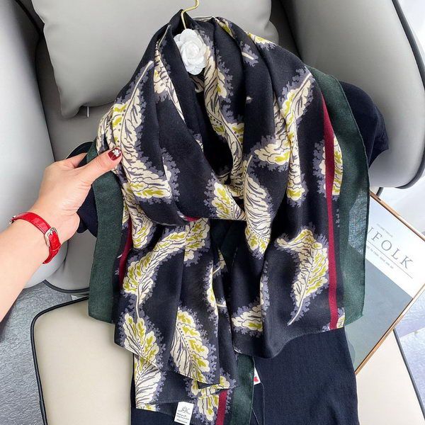 

silk scarf fashion man women 4 season shawl scarf letter scarves scarfs luxurys designers bags color high quality, Blue;gray