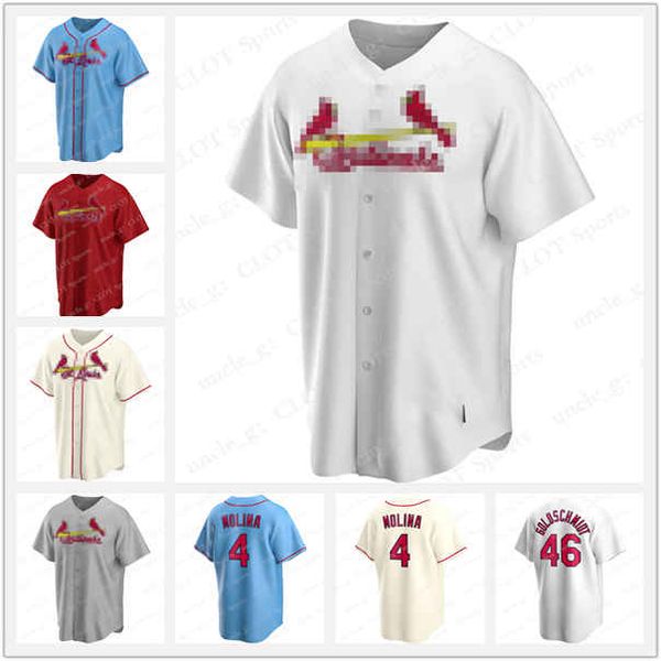 

28 nolan arenado st. louis cardinal jersey men women youth 46 paul goldschmidt 4 yadier molina 1 ozzie smith 25 dexter fowler custom jerseys, Blue;black