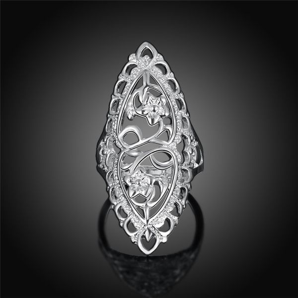 

hollowed ring bracelet silver-plated silver jewelry