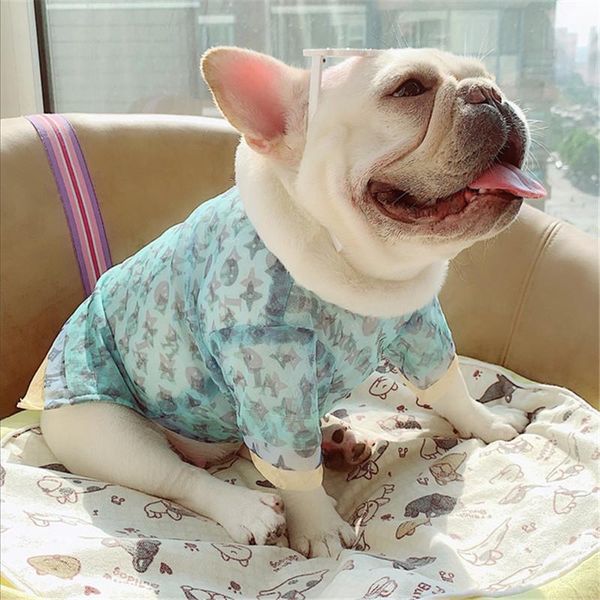

luxury dog organza t-shirt for small medium dogs winter warm bear pet clothing puppy costume