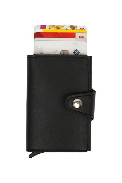 

wallets black male mechanismed wallet, Red;black