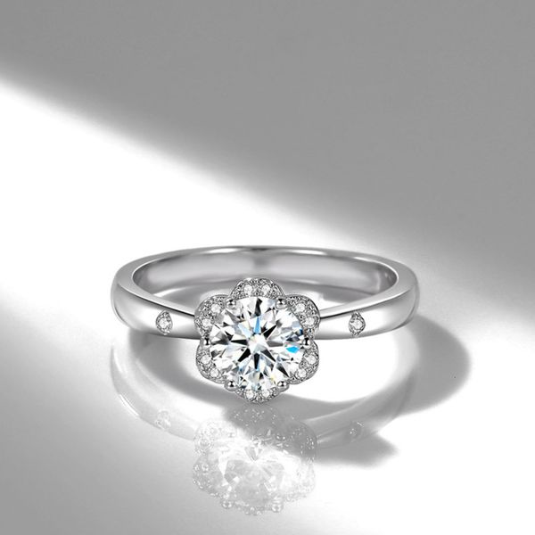 

Luxurys Designers Fashion Jz369 new simulation women's ring eight heart eight arrow zircon one C net red lady index finger diamond ring, Silver