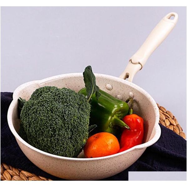 

thickened bottom stone frying pan multifunction non-stick pans deep nougat pot big mo jlltdn bdedome