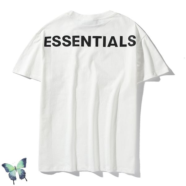 

2021 new 3m men women quality pure cotton t-shirts high street washed t-shirt 8dfn, White;black