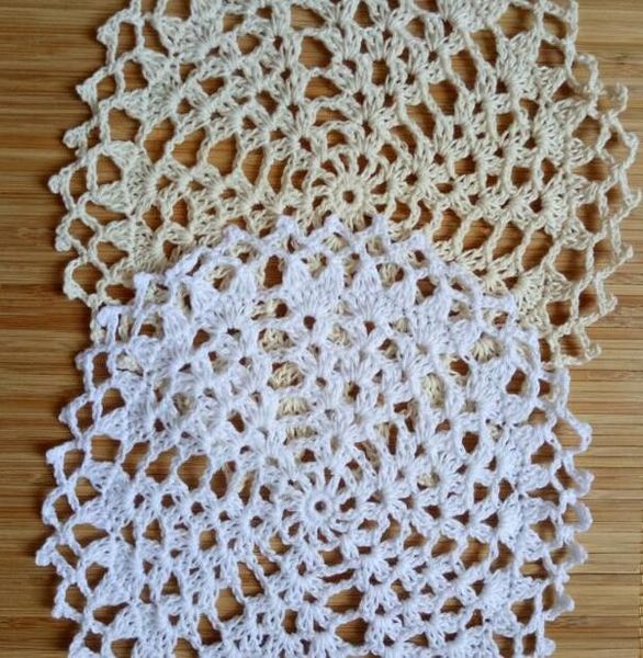 

vintage round lace cotton table place mat crochet coffee placemat pad christmas drink coaster cup mug tea dining doily kitchen h wmtgzw