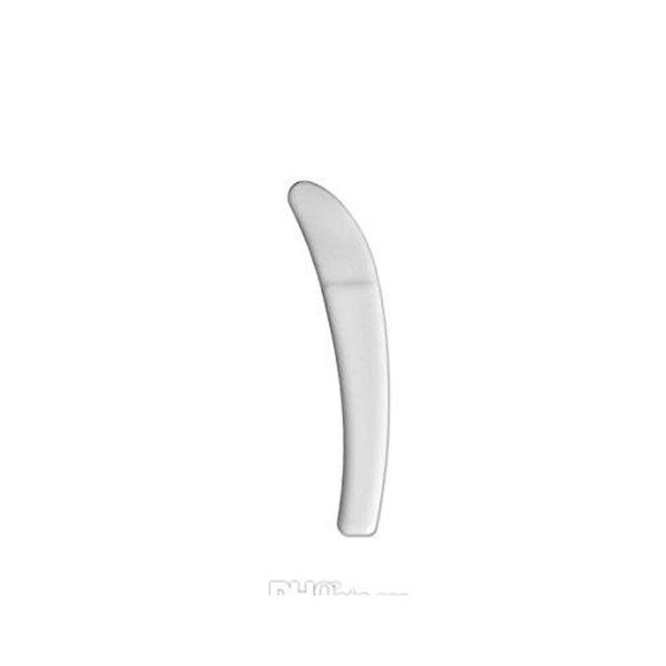 

100pcs/lot mini cosmetic spatula scoop disposable white spatula 50mm plastic spo jllrgz eatout