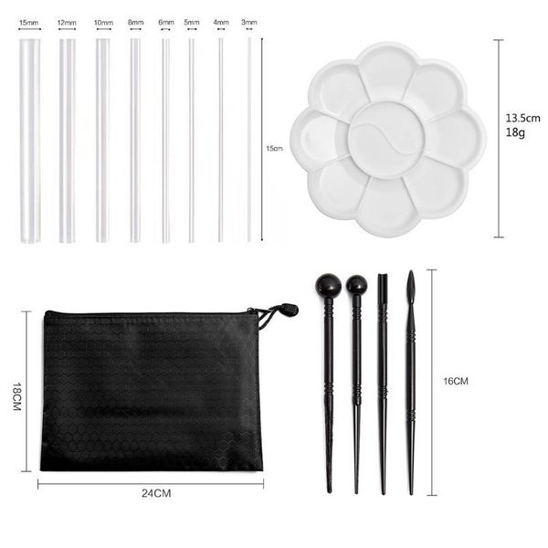 

mandala dotting tools for painting rock stones stencil template acrylic stick brush pen gem sticker palette e jllkyx, Silver