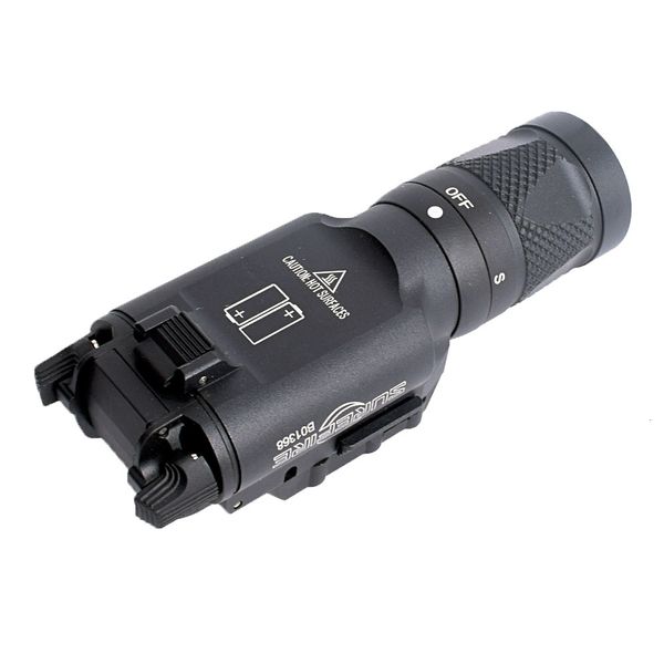 

weapon gun tactical x300v lanterna led flashlight fit 20mm rail strobe light handgun scout flashtorch pistol 2 nyosq