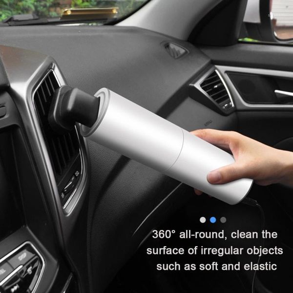 

12v mini car suction vacuum cleaner handheld car cylinder dust cleaner dry wet clean vacuum washing accessories1