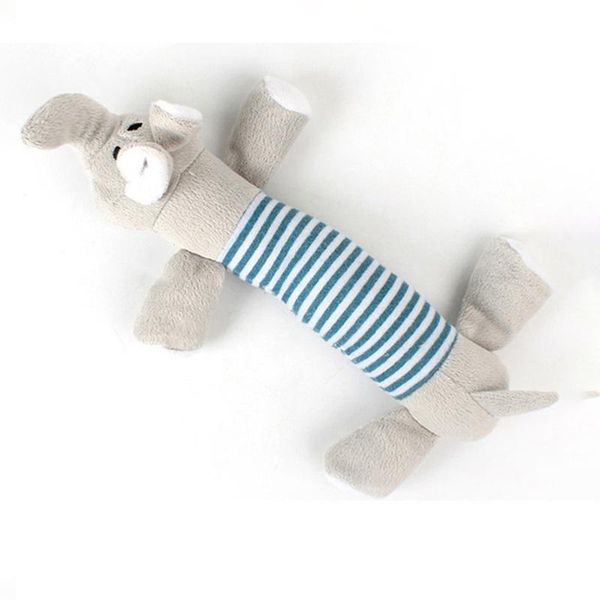 

plush pet dog toy chew squeak toys for dogs supplies fit for all puppy pet sound toy cute elephant duck pig plush jllkqm
