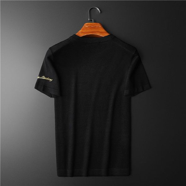 

21ss new designers t shirts mens summer casual mens designer t shirts short-sleeved rhinestone slim crew neck tee mercerized cotton, White;black