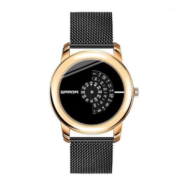 

new watch male student korean simple trendy fashion waterproof casual men's quartz watch luxury ladies fashion & casual1, Slivery;brown