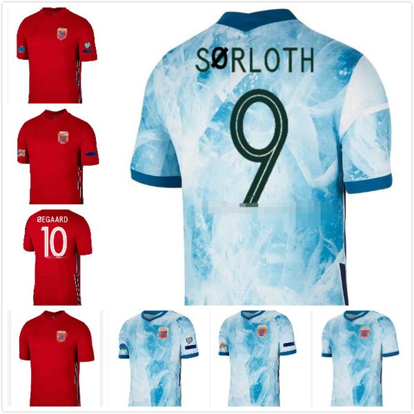 

new 2020 2021soccer jerseys 2020 2021 noruega haaland ödegaard berge king camisetas de fútbol national team football uniforms thailand, Black;yellow