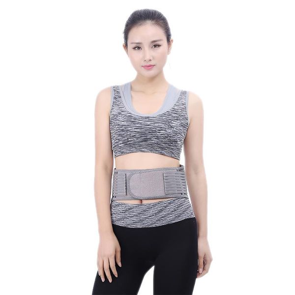 

waist support comfortable breathable powerful protection sports warm protector with reflective strip high quality, Black;gray