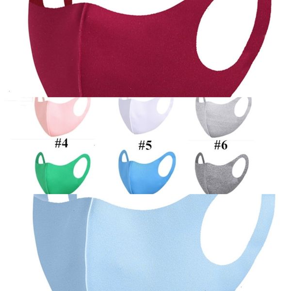 

anti-dust mouth color solid fashion face masks washable man woman cycling wearing mask breathable thinoutlet2d7l