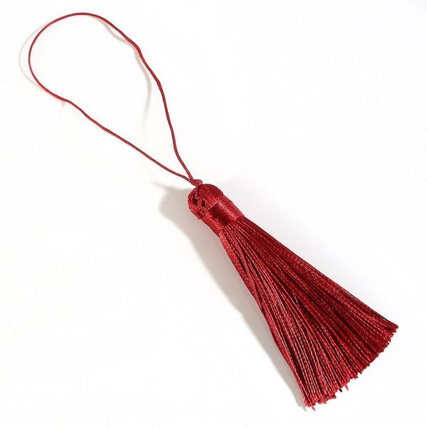 

2pcs polyester cotton silk tassel trims satin tassel for handmade craft decoration diy sewing curtain accessories h wmtarf
