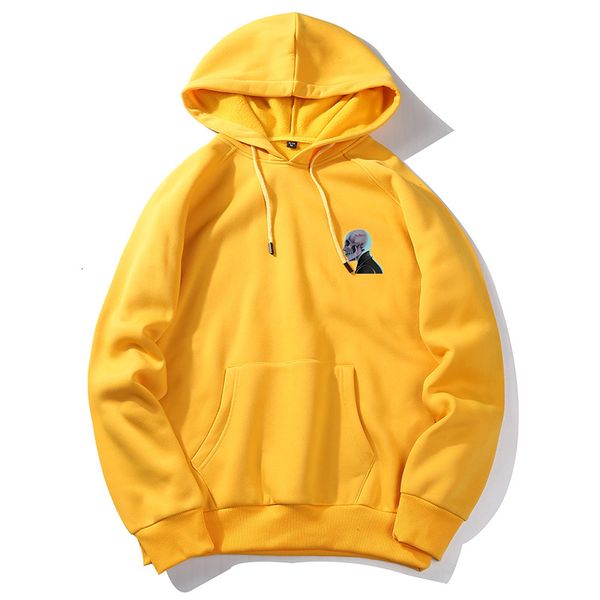 

2021 new halloween diy hoodies men casual multicolor skull pattern streetwear hip-hop sweatshirt women christmas printing cgko, Black