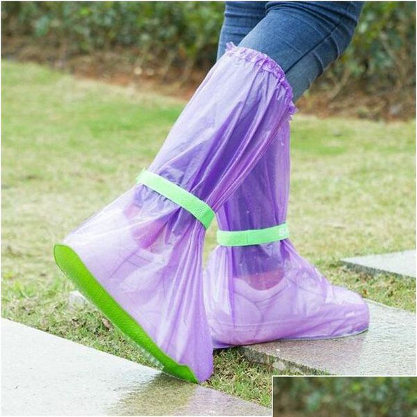 

portable outdoor travel slip rain shoe covers waterproof rain boots household merchandises rain gear qylhwq tore2010