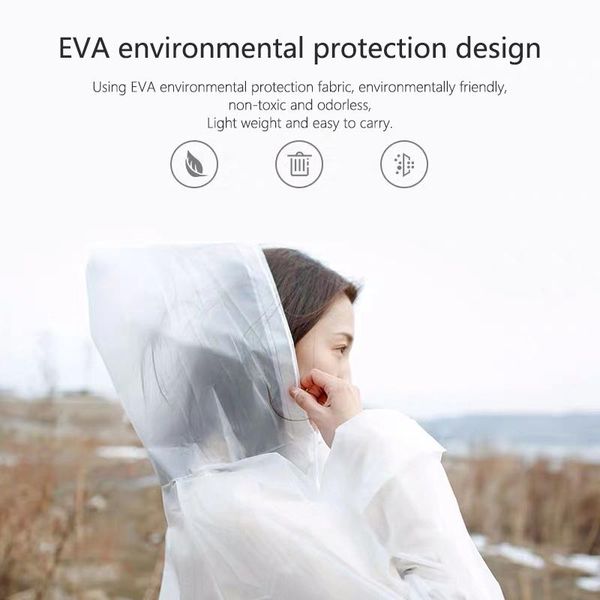 

raincoats eva women men fashion transparent thick raincoat portable outdoor travel hiking rainwear waterproof camping ponchos rain cover