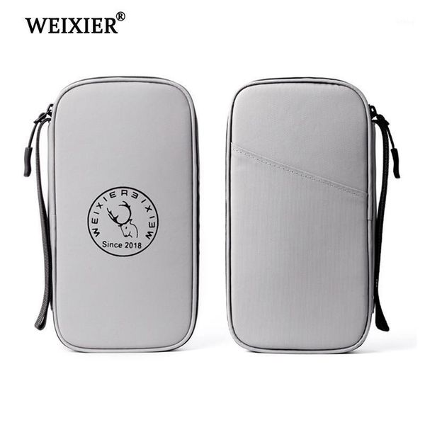 

new men multifunctional long wallet zipper money clip men's simple design business clutch cellphone solid color bag, Red;black