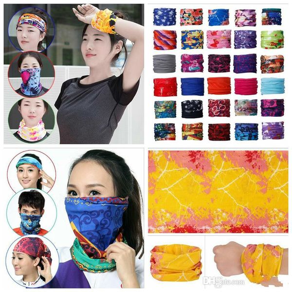 

wholesale-205 styls bike motorcycle helmet face mask half mask headwear neck cycling pirate headband hat cap halloween mask yya434, Black