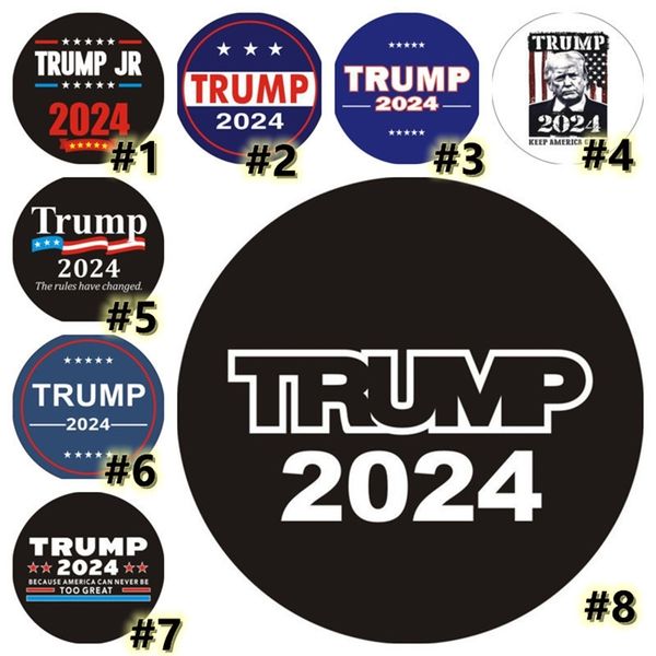 

trump 2024 bumper sticker car window wall decal the rules have changed maga stickers president donald trump be back accesseries gg20401, Blue
