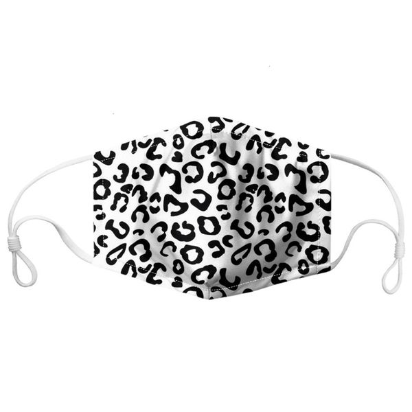 

mouth face masks anti-dust wind leopard printed washable breathable outdoor cyling bicycle protective mask party ma