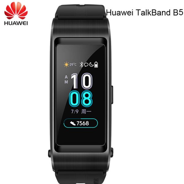 

huawei - wristband intelligent walkie talkie b5100% original, bluetooth, amoled touch screen, headset, with call, b5