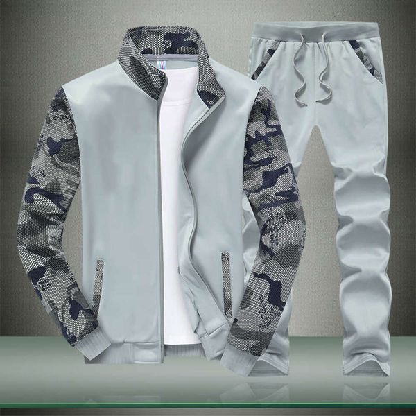 

and autumn new cardigan youth spring leisure sports suit student coat baseball uniform men's wear, Gray