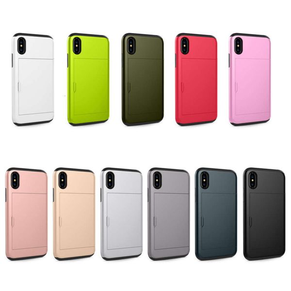 

case x 2020 with mobile phone sliding cover card