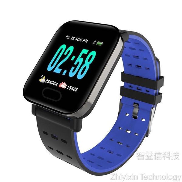 

a6 smart bracelet real time monitoring heart rate blood prsure sleep exercise call reminder bluetooth watchbgt
