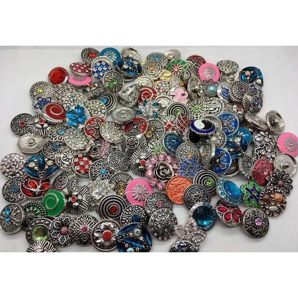 

100pcs lot 18mm snaps charm mixed style 18mm interchangeable button fit for ginger snaps jlltcb bdecoat, Golden;silver
