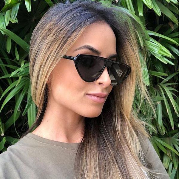 

women fashion 2020 trending products leopard transparent purple tiny ladies sun glasses feminino, White;black