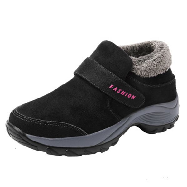 

2021 new super snow women camurface shoes winter women's boots onnv, Black