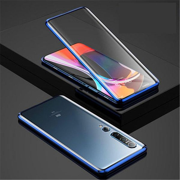 

metal magnetic case for mi xiaomi 10 9t pro f1 a3 lite note10 pro phone case for redmi 10x 9 9a h wmtpmg