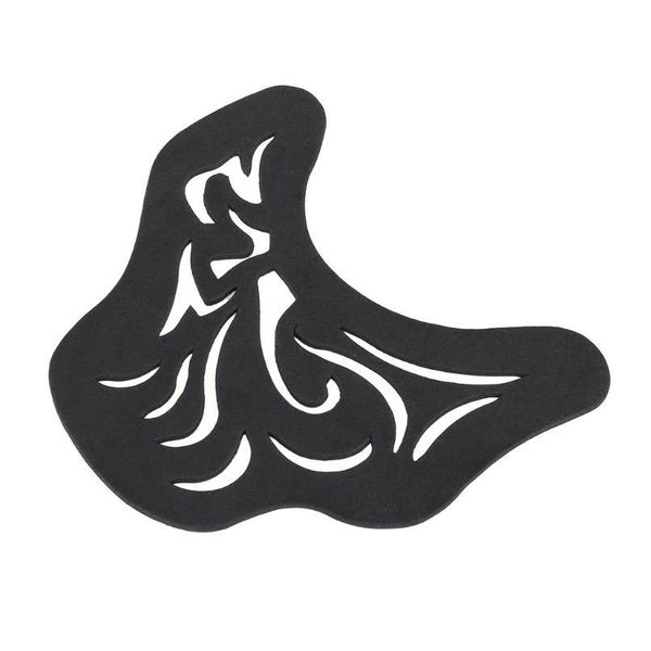 

25pcs hair tattoo template hair trimmer carved coloring cool hairstyling tool q0kd 25 jllpbf, Silver