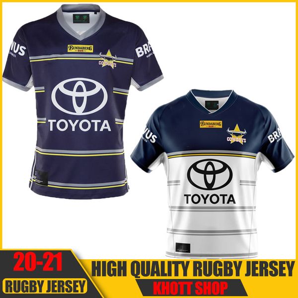 

2020 north queensland cowboys rugby home away jersey size: s-5xl the quality is perfect, Black;gray